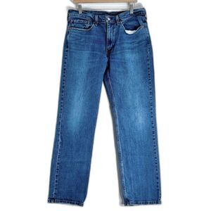 Levi's 514 Jeans Medium Wash Mid Rise Denim Size 34x32